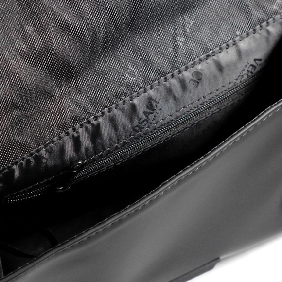 VERSACE Crossbody Clutch Bag Limited Edition NEW Black Gold - Picture 7 of 8